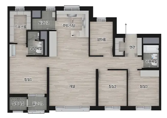 84A타입 설계도면